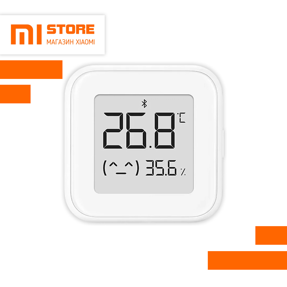 Измеритель температуры и влажности Xiaomi Mi Home Bluetooth Hygrothermograph 2 LYWSD03MMC
