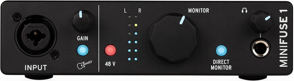 Аудиоинтерфейс ARTURIA MiniFuse 1 Black