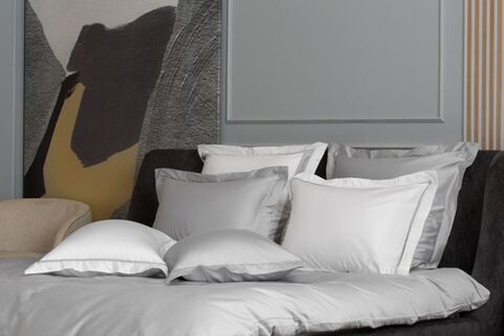 Наволочки 2шт 70х70 German Grass Alpine Ash Grey Allure с широким кантом