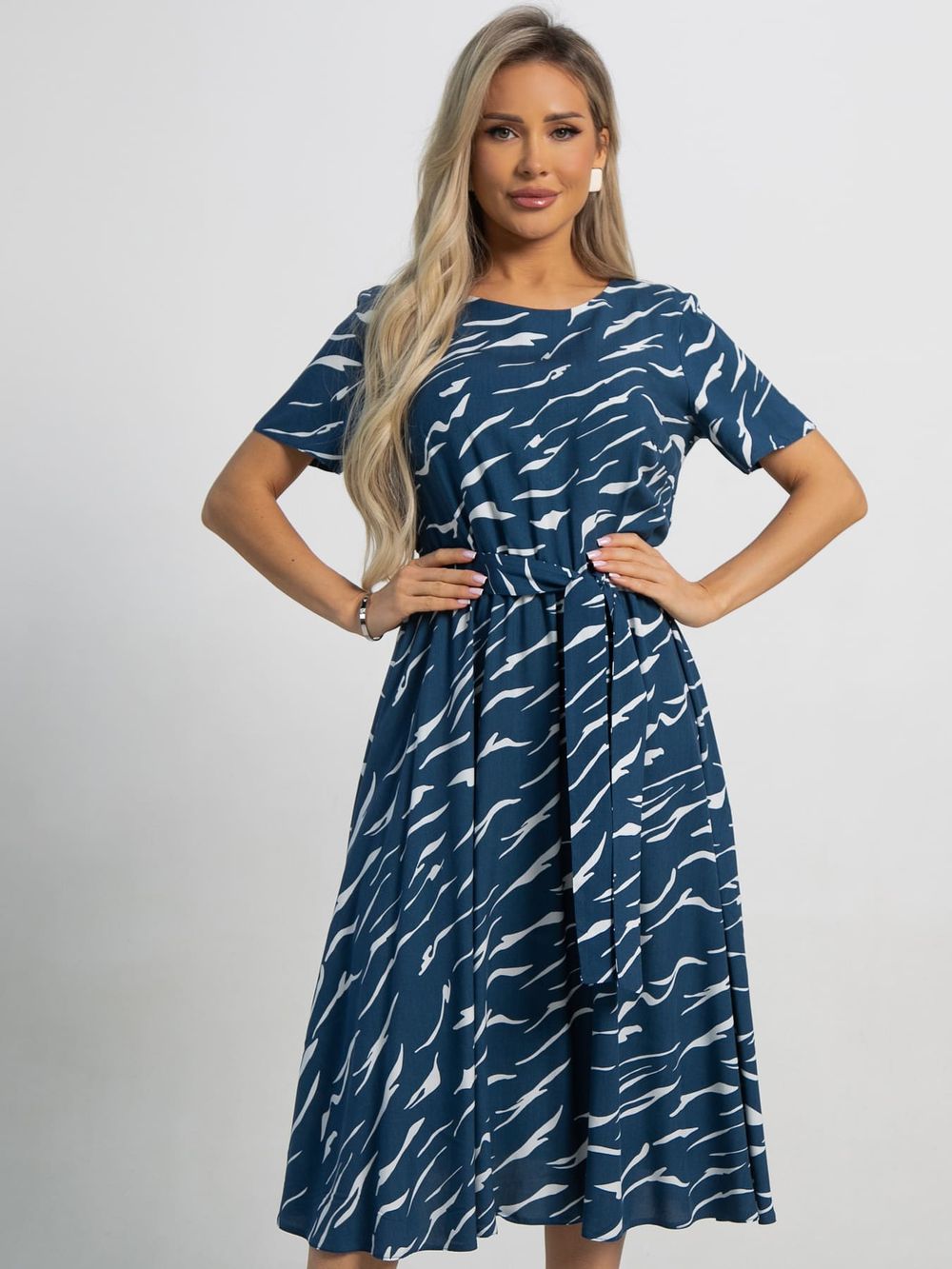 Платье Наталья (синее) П15758-55М LT Collection