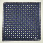 Платок синий с собачками Burberry