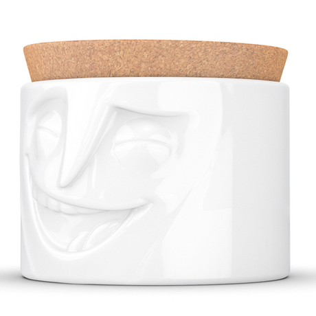 Емкость для хранения 0.9л Tassen Cheerful белая