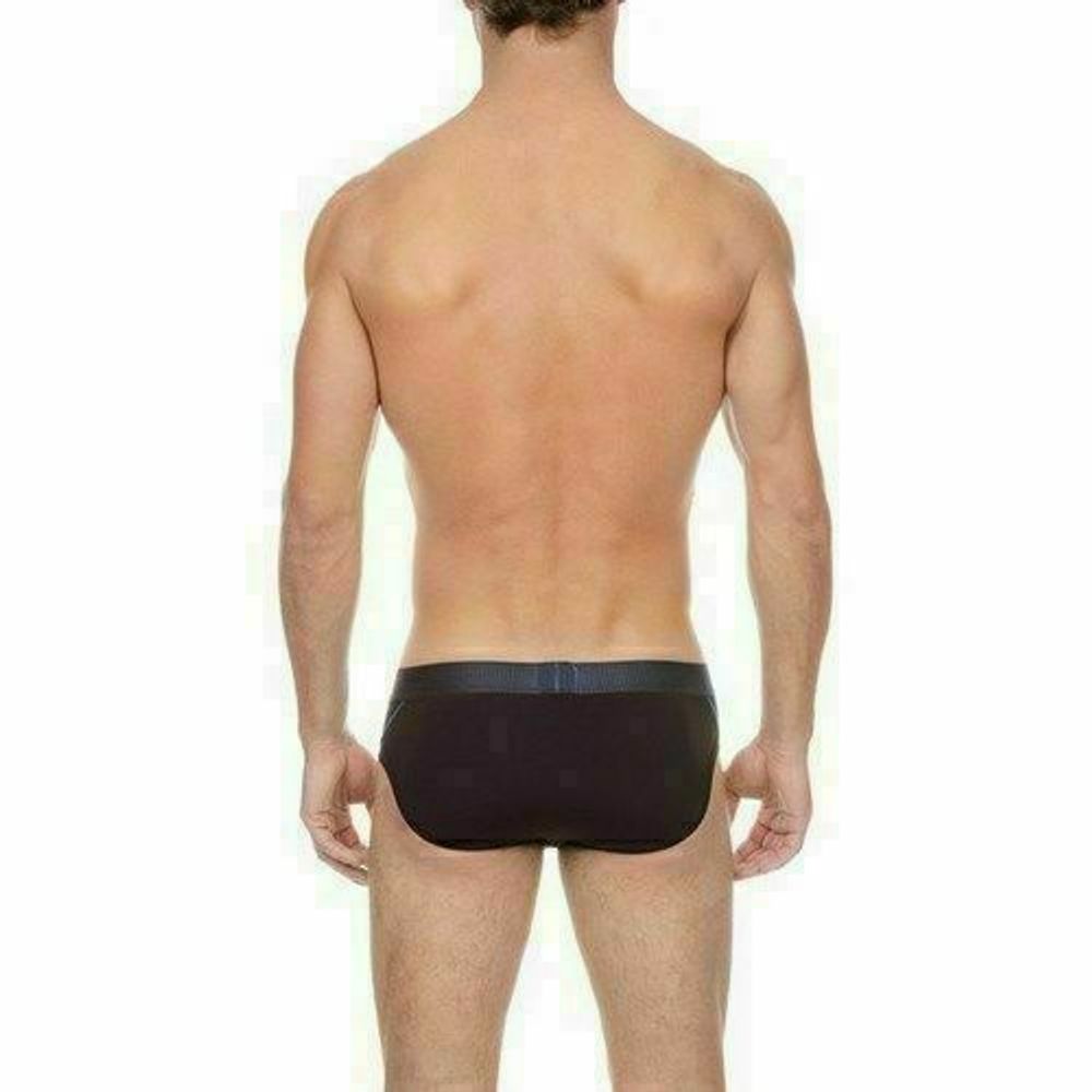 Мужские трусы Брифы черные 2xist oblique stripes Brief Black