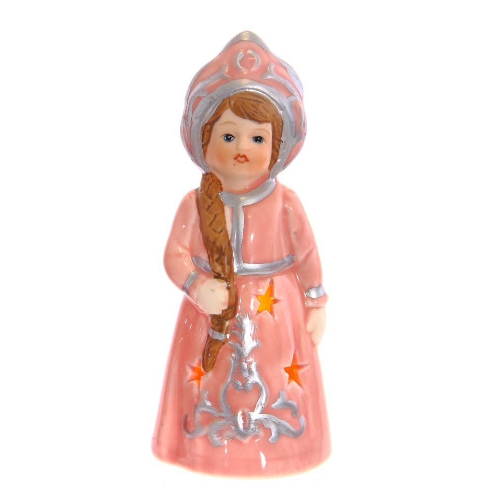 GAEM Фигурка декоративная "Снегурочка" с подсветкой, L4,5 W4 H11 см, 2в.