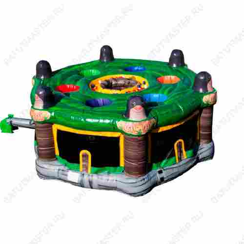 Надувная командная игра "Поймай крота"