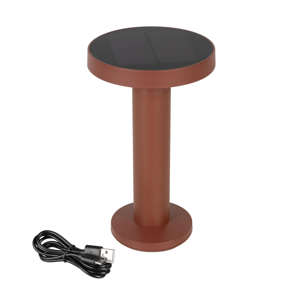Светильник настольный SP-BRIO-1.4W Warm2700 (Кортен, 105 deg, 5V) (Arlight, IP54 Металл, 2 года) 060833