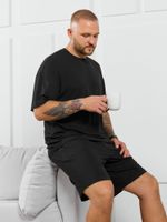 Фуфайка (футболка) мужская  Алессандро-1 Виотекс ЧЁРНЫЙ