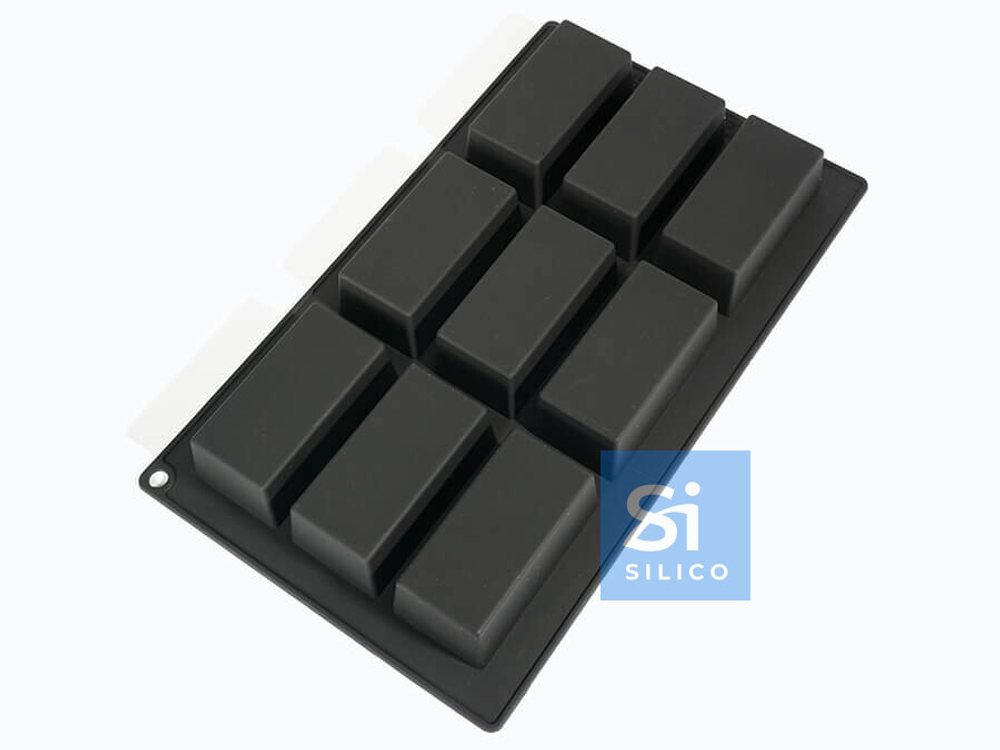Силиконовая форма «Прямоугольники 80х40мм» SA2189, Silico, Россия