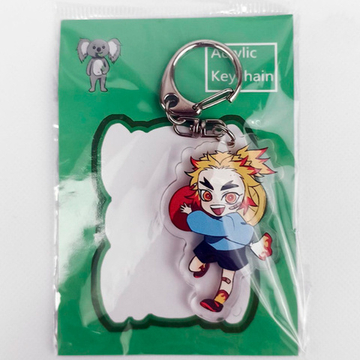 Брелок "Клинок, рассекающий демонов - Кёджуро Ренгоку (детство)"