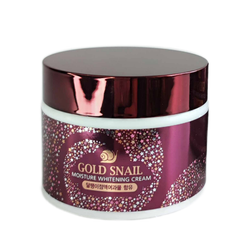 Крем для лица с муцином улитки ENOUGH Gold Snail Moisture Whitening Cream увлажняющий 50 мл