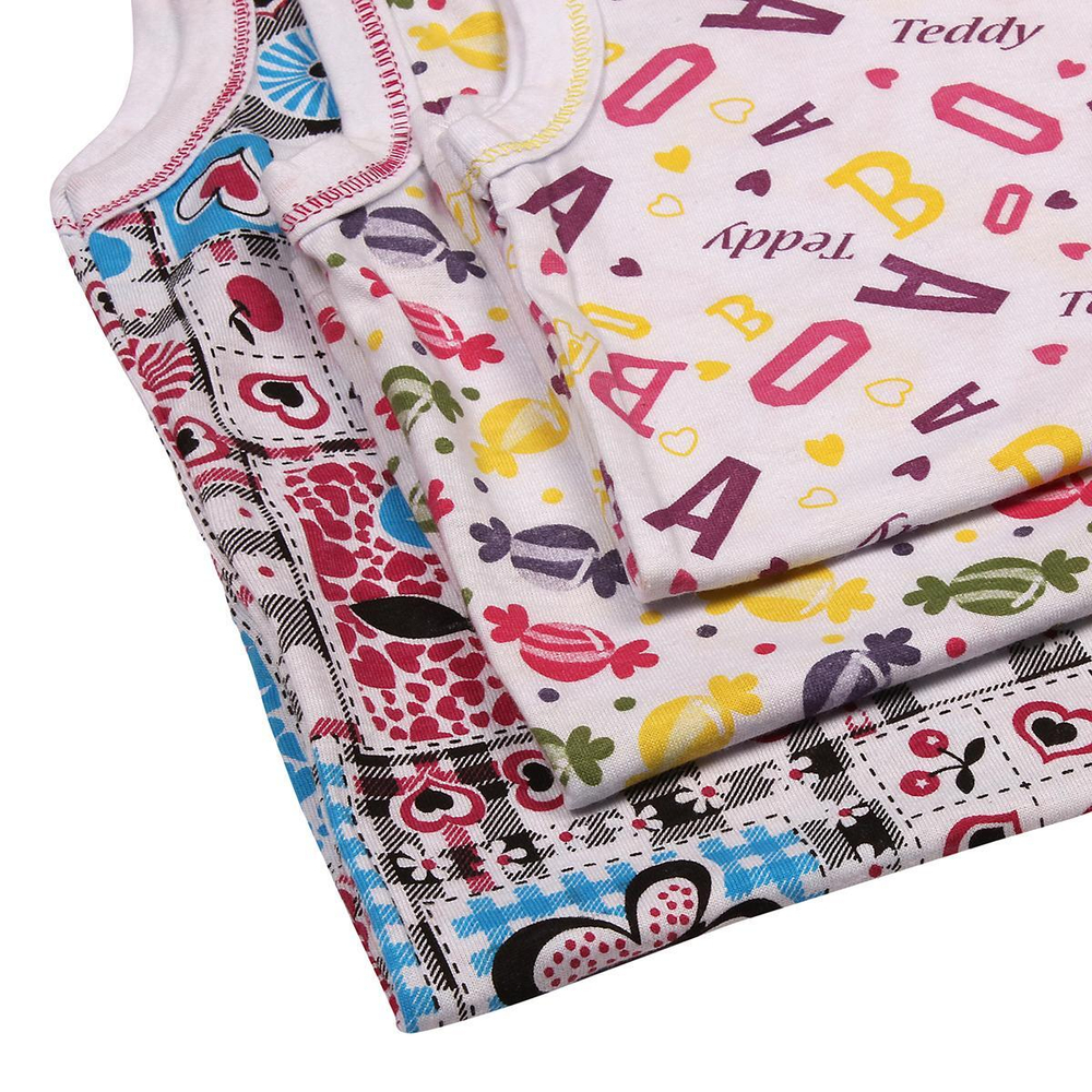 Комплект майка+трусы для девочек "Figures" SM243 р.80 Мультиколор, 1 шт.