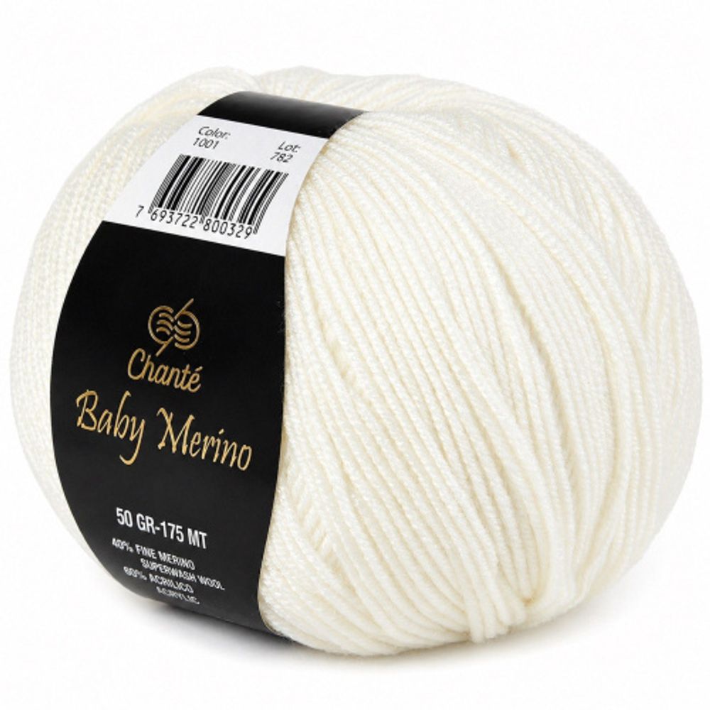 Пряжа Chante Baby Merino (1001)
