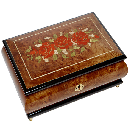 Шкатулка для ювелирных украшений музыкальная, арт. AW-02-072 от Artwood, Италия