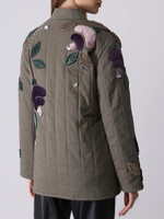 Телогрейка FLOWERS, хаки