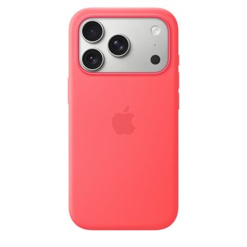 Apple Silicone Case with MagSafe iPhone 17 Pro Bright Guava