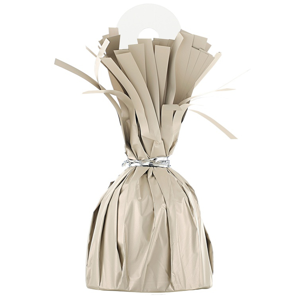 Грузик для шара Конус 170гр (Бежевый)