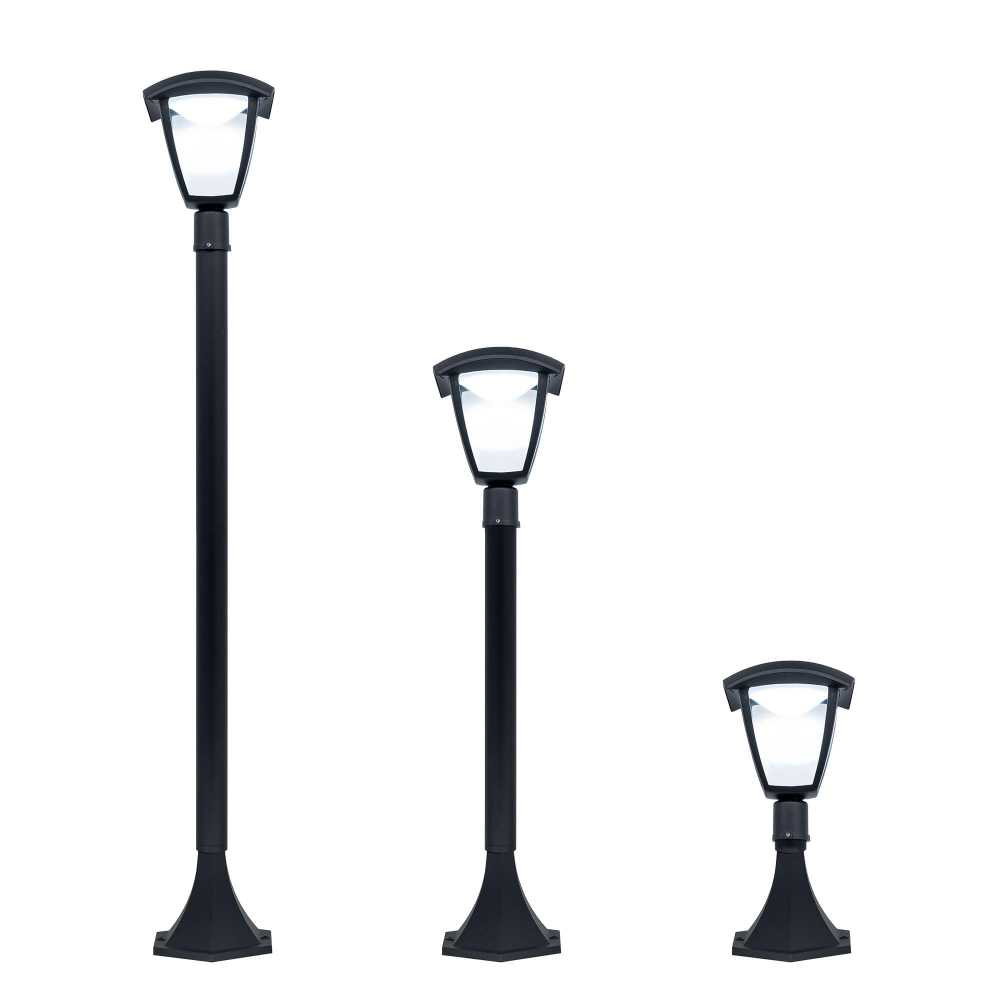 Citilux GARDA CLU04B LED Уличный парковый светильник Чёрный