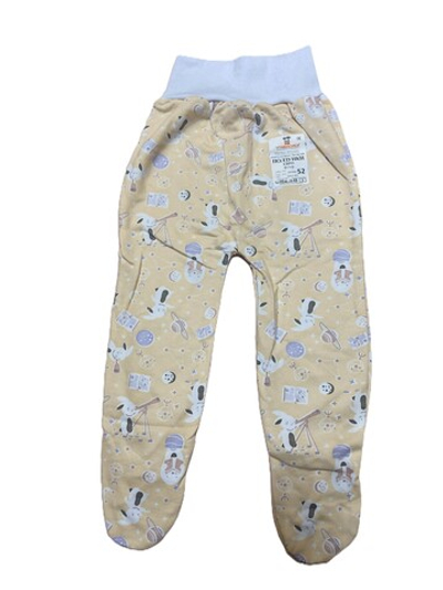 Ползунки на евро резинке из футера (100% хлопок с начесом) на рост 80 см