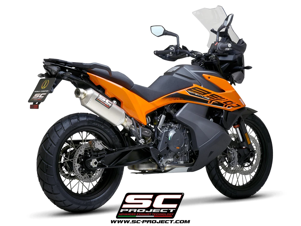 Выхлоп SC-Project Rally Raid titanium
