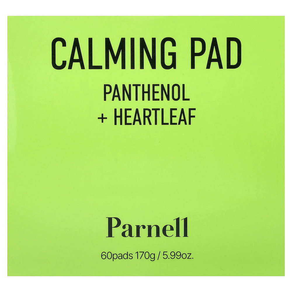 Parnell, успокаивающие диски с пантенолом, 60 шт