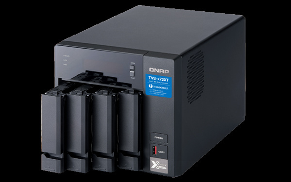 Сетевой накопитель QNAP  TVS-472XT-PT-4G