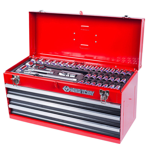 KING TONY (901-069MR01) Набор инструментов универсальный, выдвижной ящик, 69 предметов
