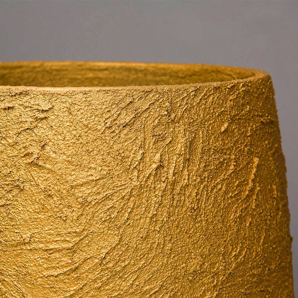 Кашпо BOWL GOLD MAX D80 H45