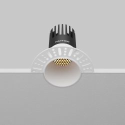 Светильник встраиваемый светодиодный Maytoni Dip DL120-10W-2.7K-TRS-W