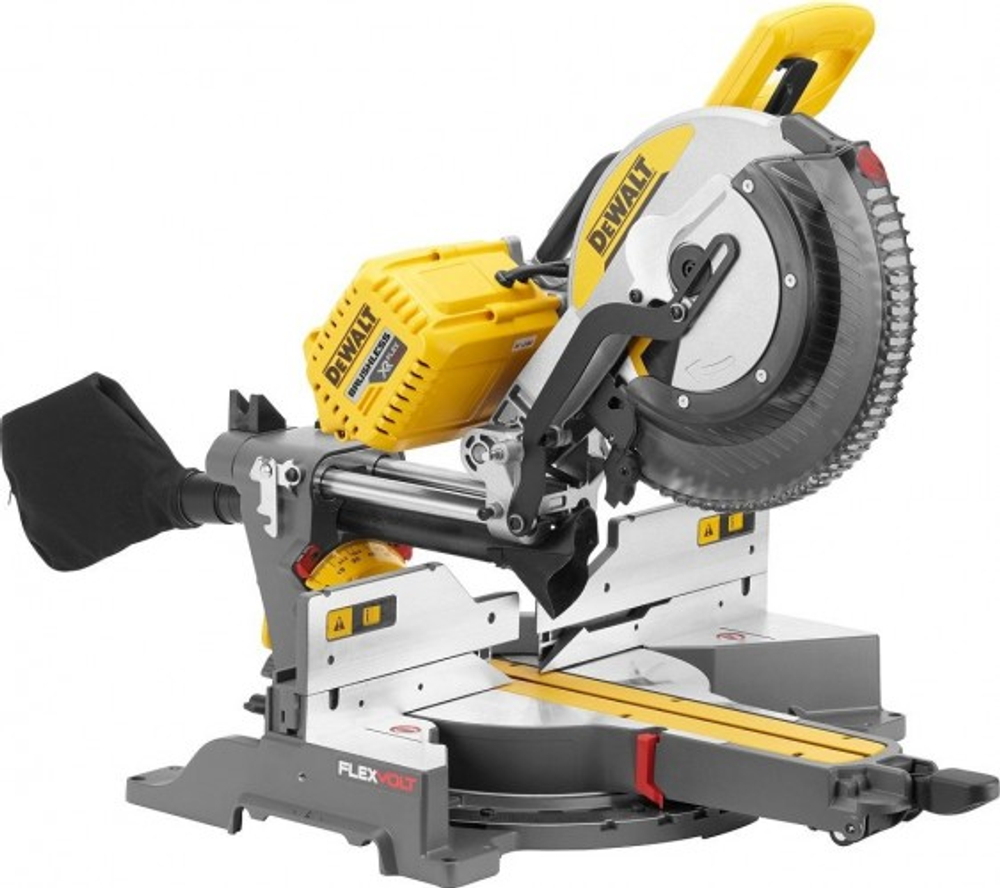 Пила торцовочная аккумуляторная DeWALT DHS 780 N FLEXVOLT, бесщеточная, без АКБ и З/У DHS780N-XJ