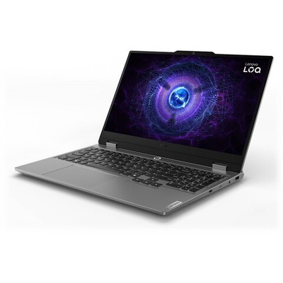 Ноутбук Lenovo LOQ 15IAX9 Core i5-12450HX, 16Gb, SSD512Gb, RTX4060 8Gb, 15.6", IPS, FHD, NoOS, grey