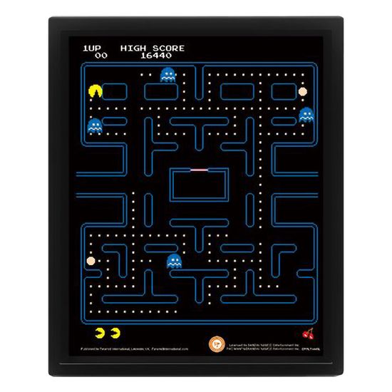 Постер 3D Pac-Man (Maze) EPPL71445