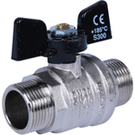 Кран шаровой Bugatti Oregon 3/4" наружная-наружная (бабочка)
