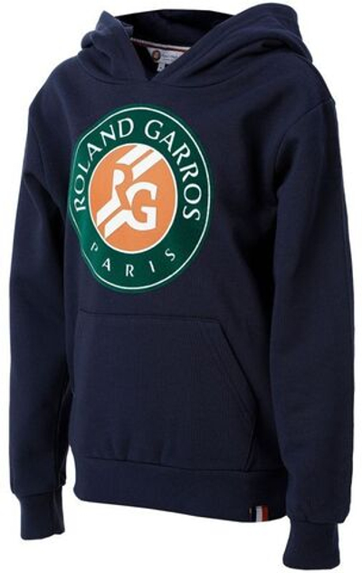 Кофта для мальчика теннисная Roland Garros Sweat Shirt Big Logo K - marine