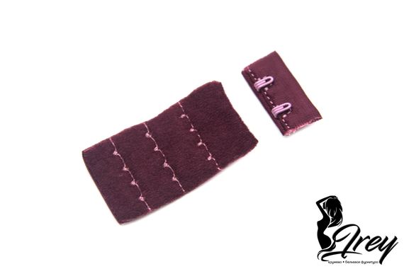 Крючки/петли Arta-F, 28 мм, бургунди 1006