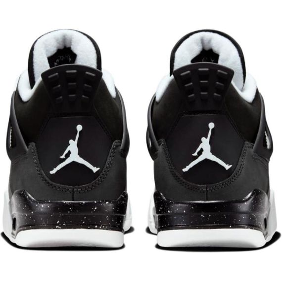 Иордания Эйр Джордан 4 Детских баскетбольных мяча, Высоки Черные Уни-Сексы