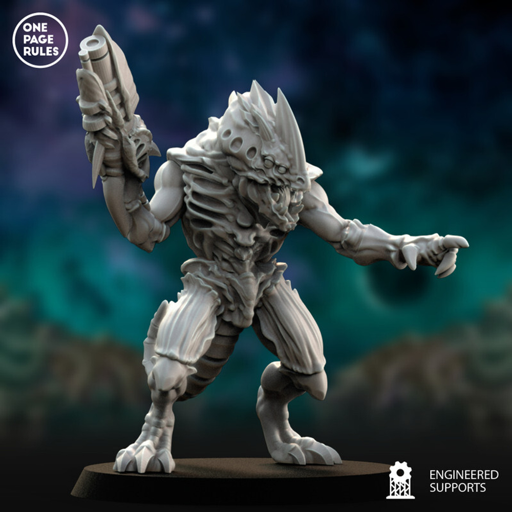 Xenos Armies Tyranids Tyranid Termagant Brood миниатюра для dnd, днд, pathfinder, фентези, Настольная игра, НРИ, Варгейм, РПГ