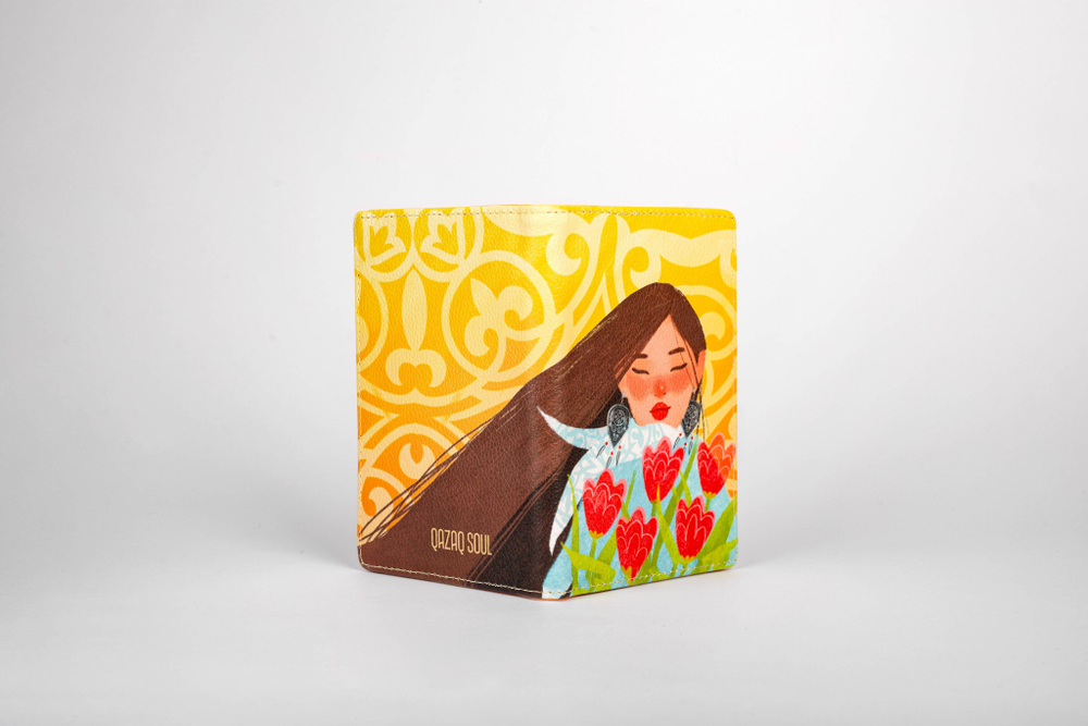 Паспортница Qazaq Soul Тюльпан