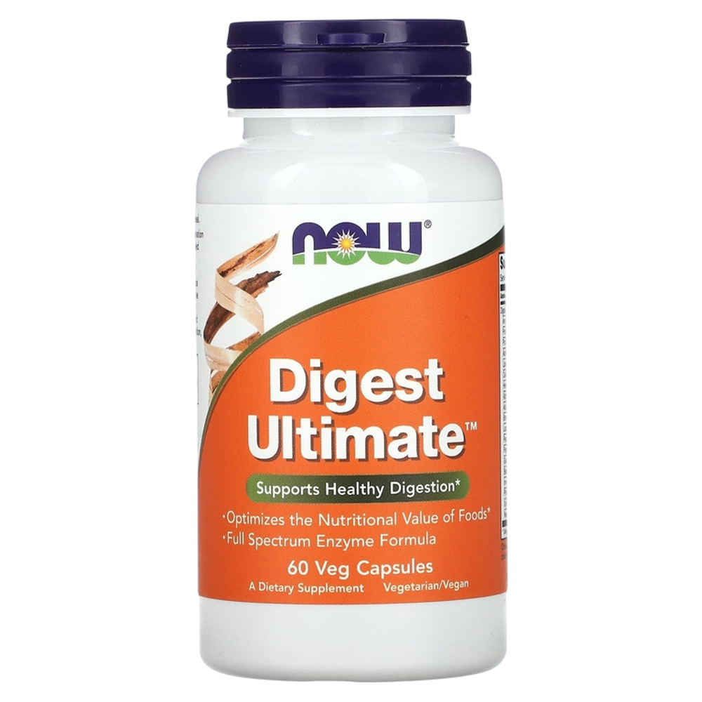 Now Foods Digest Ultimate 60 Veg Caps , Ферменты для пищеварения