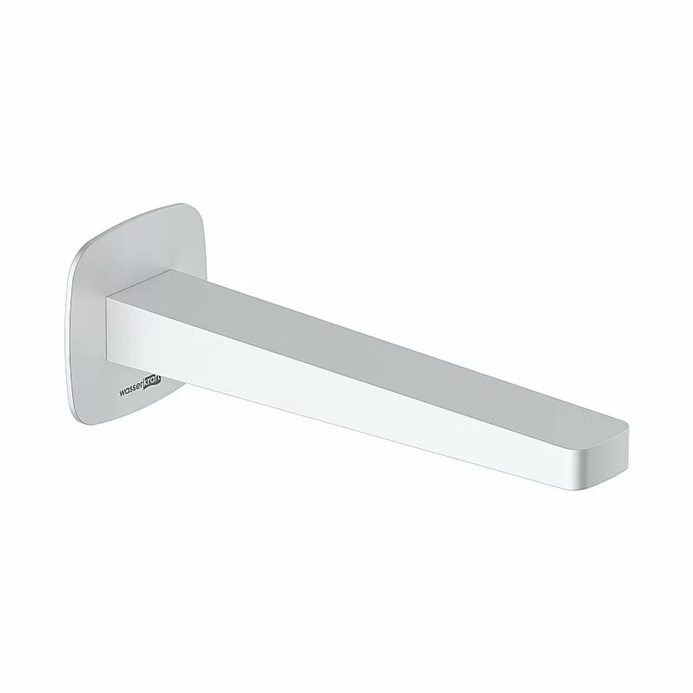 Смеситель для ванны WasserKRAFT Saale SET2865 белый матовый
