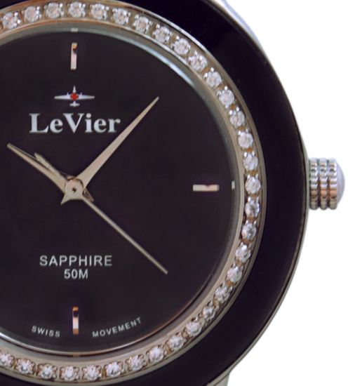 LeVier L 7515 M Bl Унисекс французские наручные часы