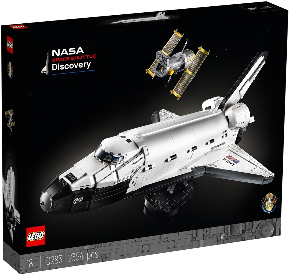 LEGO Creator Expert: Космический шаттл НАСА Дискавери 10283 — NASA Space Shuttle Discovery — Лего Креатор Создатель Эксперт