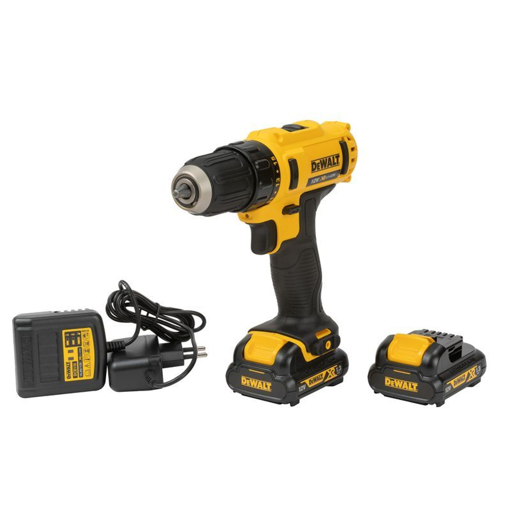 Шуруповерт DeWalt DCD710C2-KS 10,8В 2х1,3 Ач