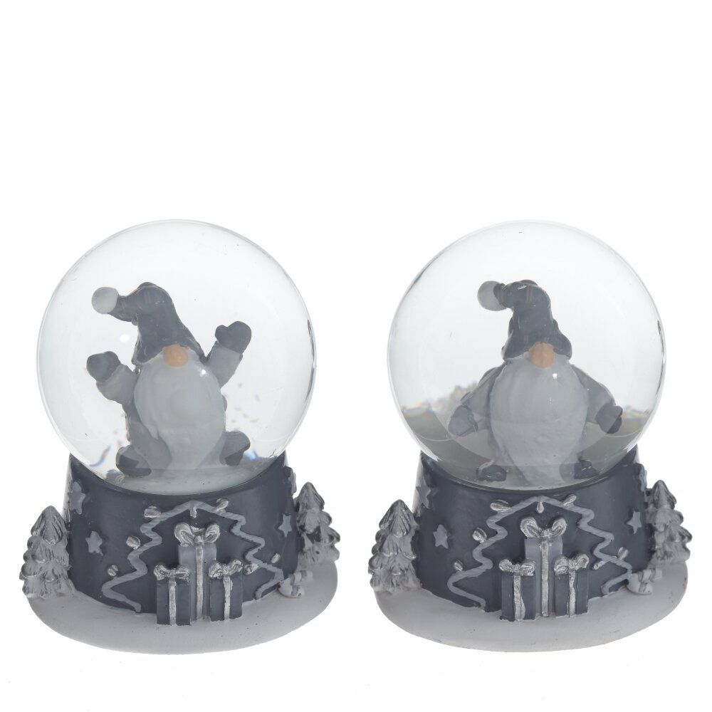 GAEM Фигурка декор в стекл шаре "Гном", D5 см, L5,5 W5 H6 см, 2в.