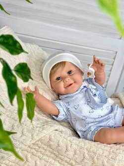 Кукла Marina and Pau 42 cм TEDDY мягконабивная (M739)