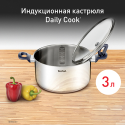 Кастрюля 20 см Tefal Daily Cook G7124445