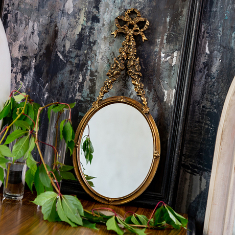 Зеркало настенное Объект мечты Зазеркалье Аморет антик бронза OM-21061703