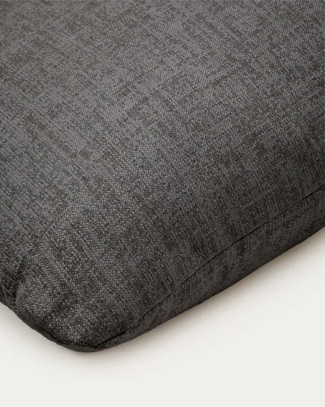 Подушка декоративная Sorells серого цвета 45 x 45 см