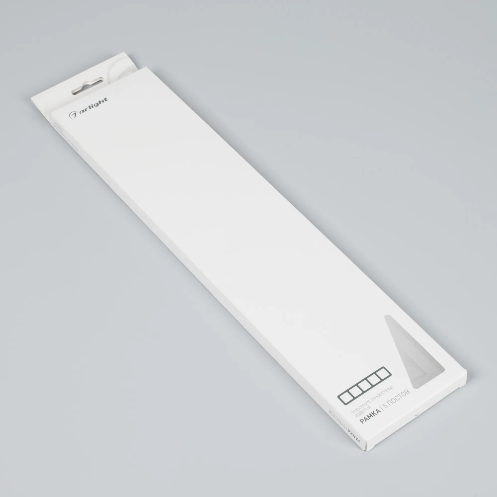 Рамка пластиковая FRM-PERIO-PL-5-BK (Arlight, -) 049763