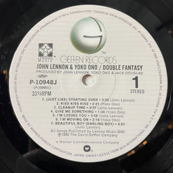 Винтажная виниловая пластинка LP John Lennon and Yoko Ono Double Fantasy (Japan 1980) (Obi) P-10948J