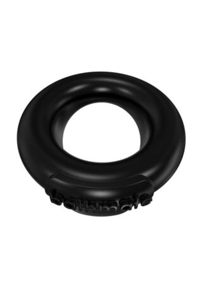 Чёрное эрекционное виброкольцо Strength (Цвет: черный)